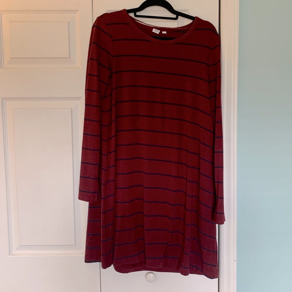 Red GAP swing dress